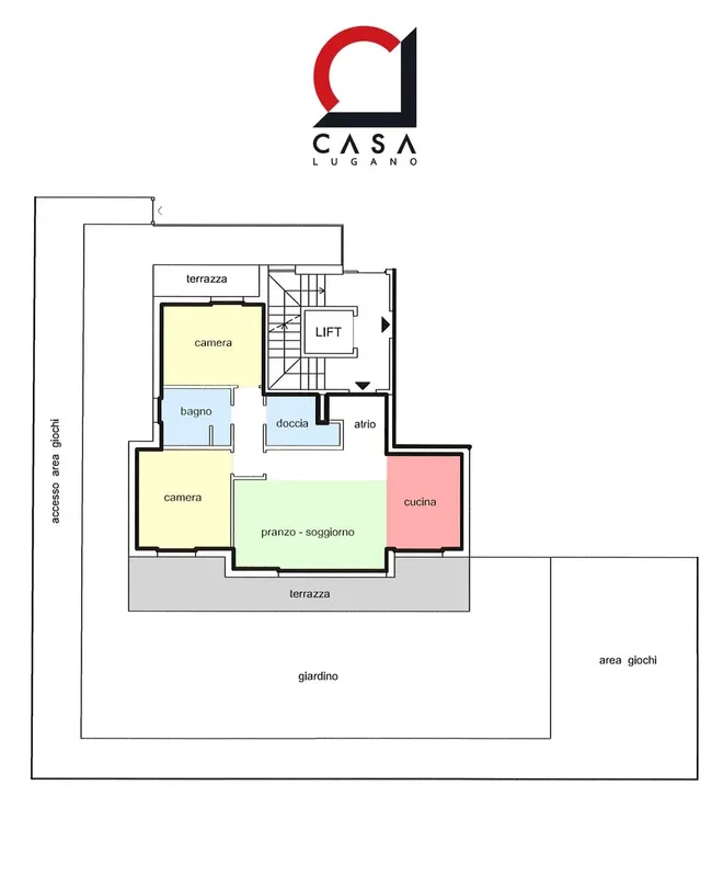 Appartamento 3,5 locali con giardino e posteggi - residenza secondaria, photo 14