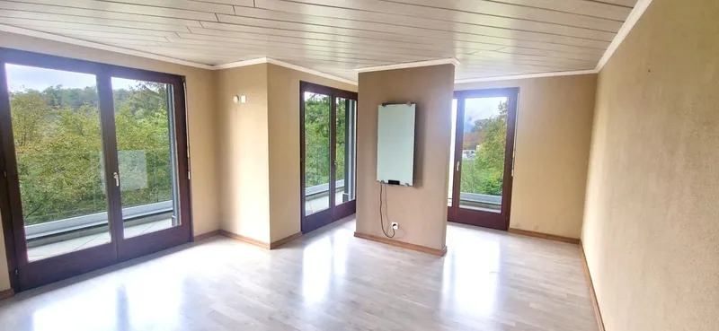 Duplex 4,5 in bifamiliare con panorama, giardino privato e grottino., Foto 6