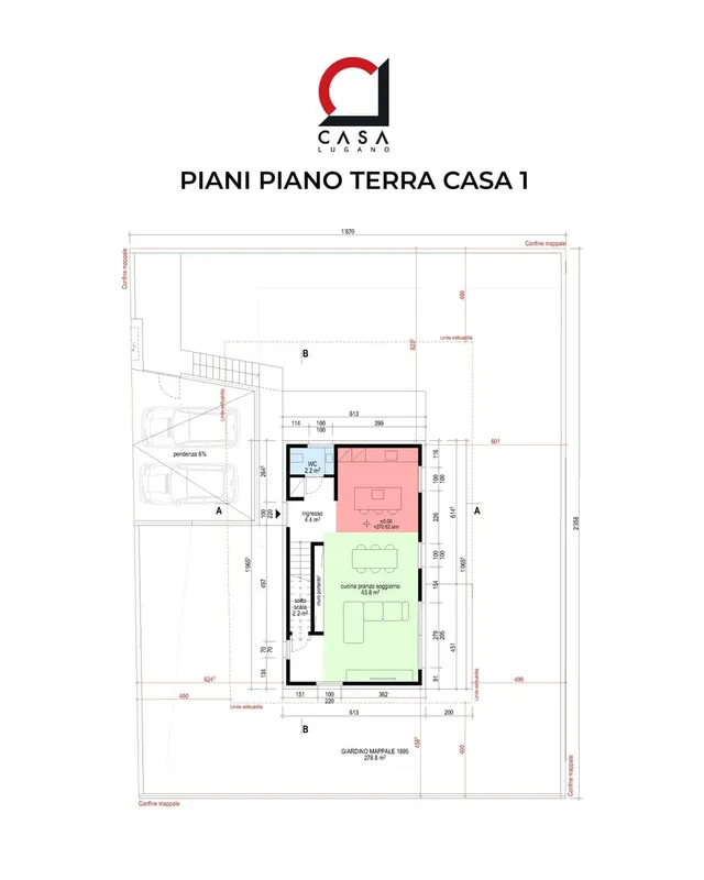 Nuove case 4,5 di medio-alto standing con giardino in edificazione., foto 16