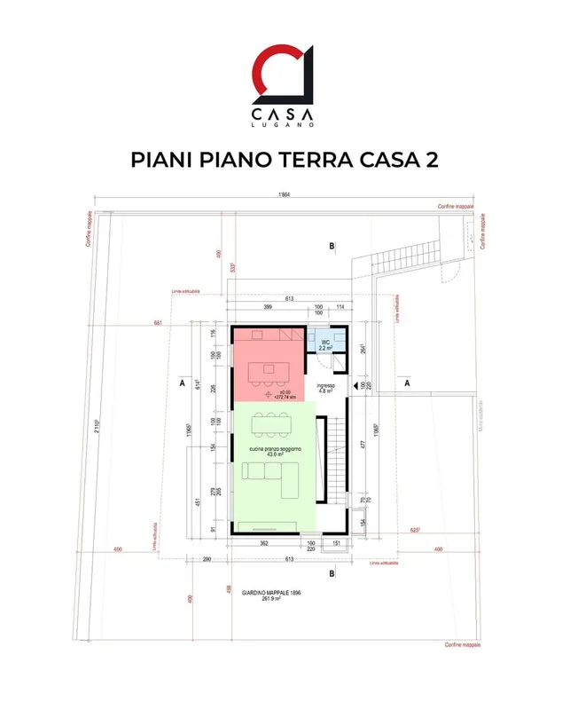 Nuove case 4,5 di medio-alto standing con giardino in edificazione., foto 20