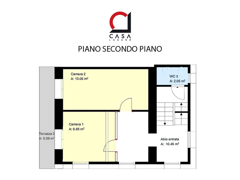 Affascinante casa storica 5,5 da riattare con affaccio sui monti., photo 14