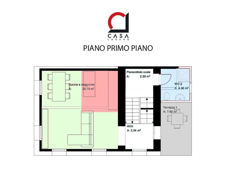 Affascinante casa storica 5,5 da riattare con affaccio sui monti., photo 13