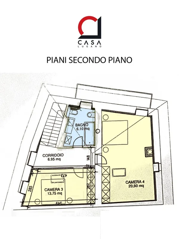 Meravigliosa casa storica 5,5 di charme attentamente ristrutturata, foto 11
