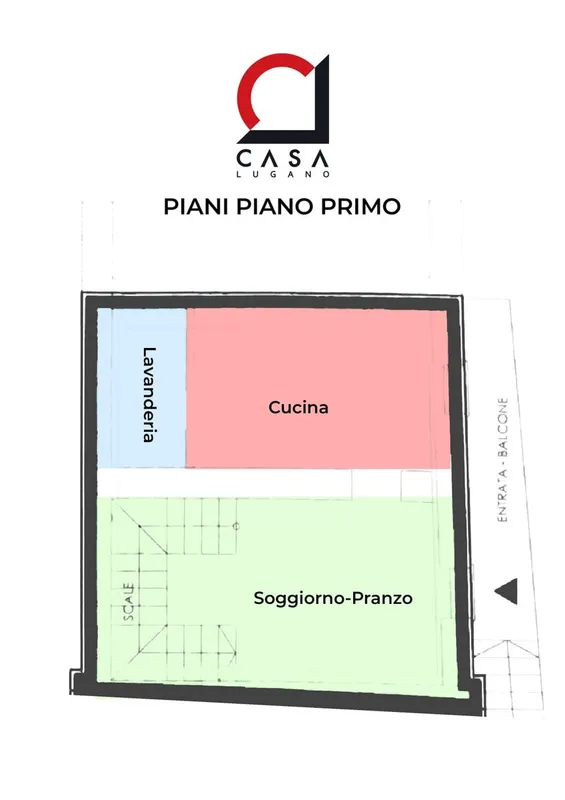 Bell'appartamento 3,5 locali ristrutturato con cucina open space, photo 12
