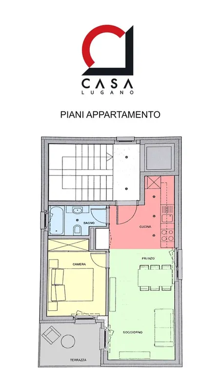 Moderno 2.5 locali con terrazza e posto auto in pieno centro., foto 10