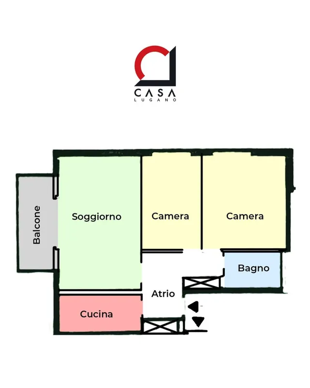 Splendido comodo 3,5 locali ristrutturato con terrazzo panoramico, foto 14