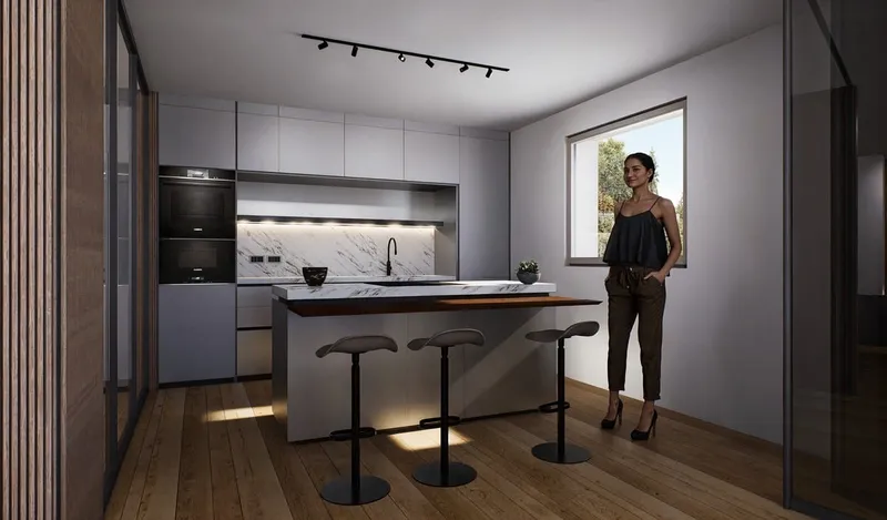 Nuovo 3,5 locali con terrazza, giardino privato e vista sul lago, photo 7