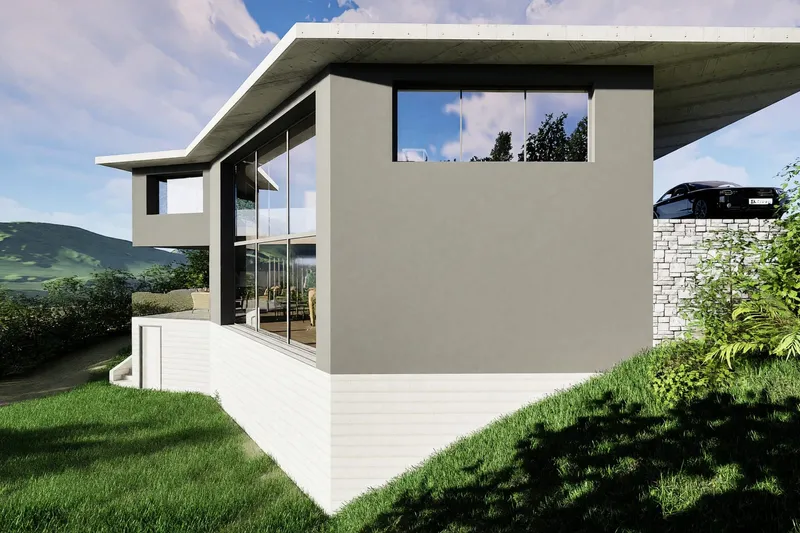 Villa moderna ad alta efficienza energetica con giardino privato, foto 11