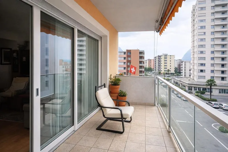 Raffinato 3,5 locali con terrazza coperta e finiture di pregio., Foto 6