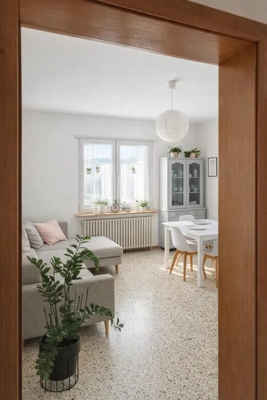 Bifamiliare 4,5 e 4,5 con giardino, tre terrazzi e grande soffitta., photo 4