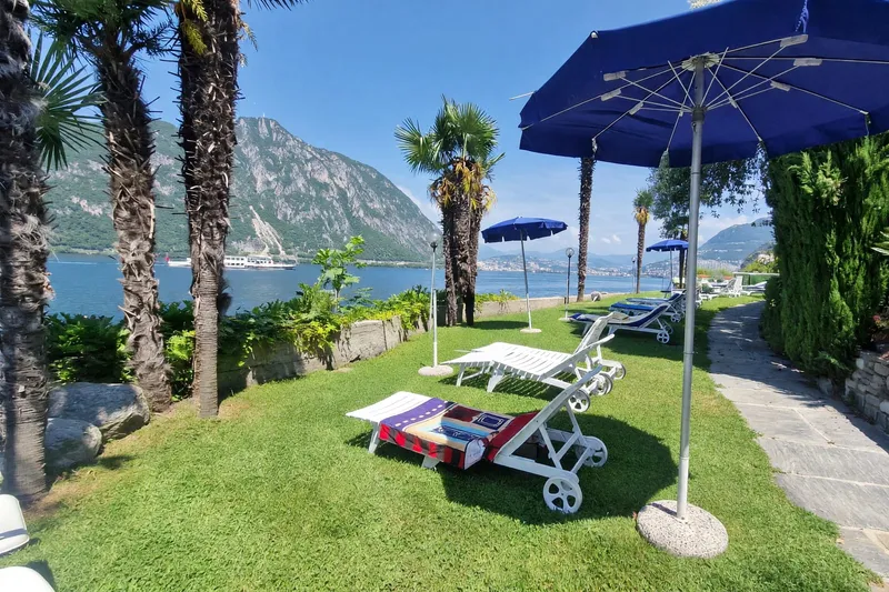 Bellissimo 2,5 locali con terrazza vista lago in residence di vacanza, photo 1