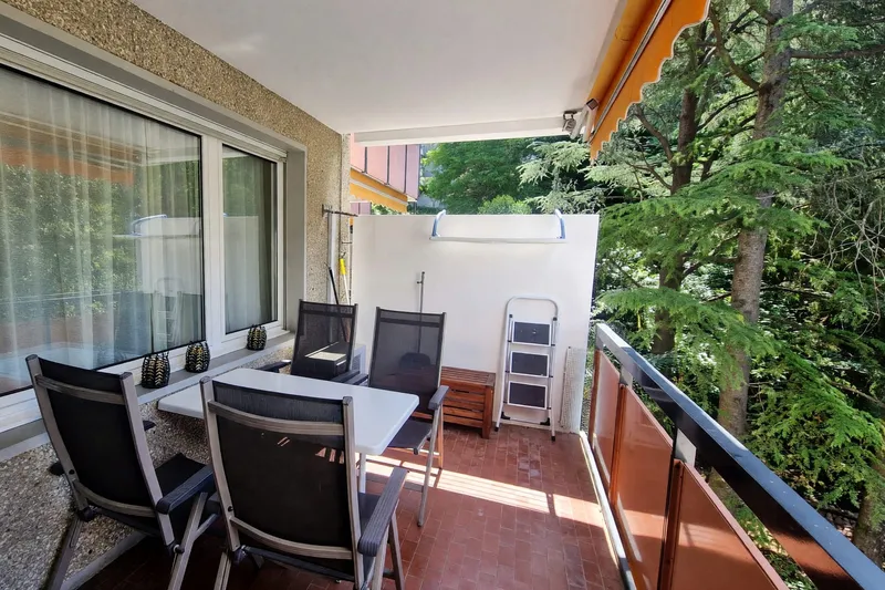 Bellissimo 2,5 locali con terrazza vista lago in residence di vacanza, photo 5