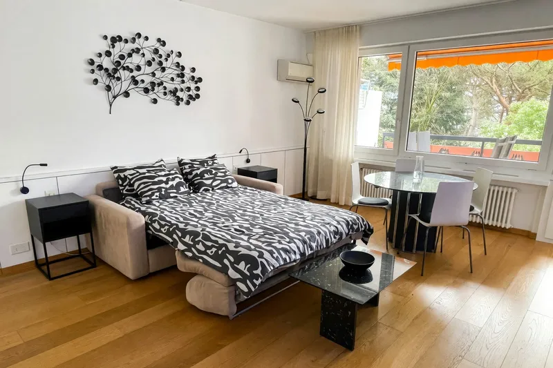 Bellissimo 2,5 locali con terrazza vista lago in residence di vacanza, photo 9