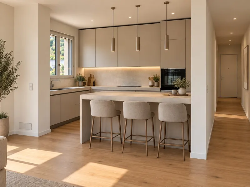 Prestigioso 5,5 ristrutturato in alto standing, vista lago a Loreto, foto 9