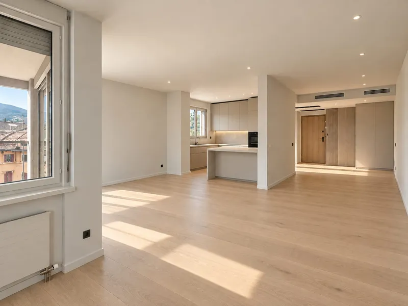 Prestigioso 5,5 ristrutturato in alto standing, vista lago a Loreto, foto 2