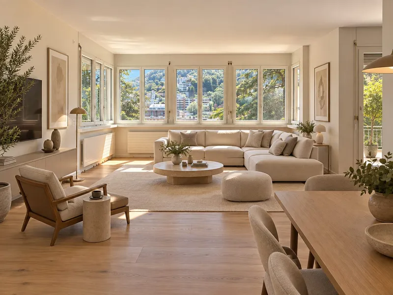 Prestigioso 5,5 ristrutturato in alto standing, vista lago a Loreto, foto 7