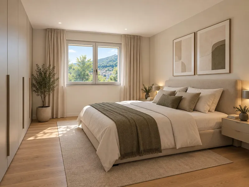 Prestigioso 5,5 ristrutturato in alto standing, vista lago a Loreto, foto 11