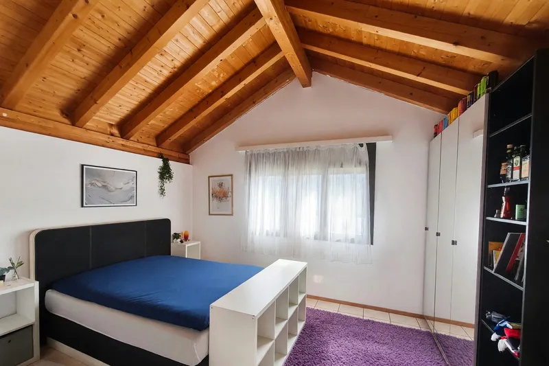 Villetta 5,5 con giardino di 300 mq e mansarda abitabile, Foto 10