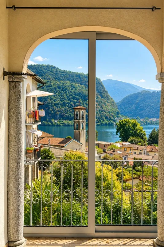 Casa plurifamiliare dalle mille possibilità con vista lago e giardino, Foto 2
