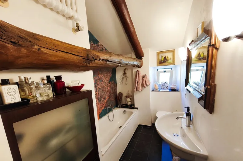 Casa bifamiliare 7 locali ristrutturata a Davesco, Foto 19