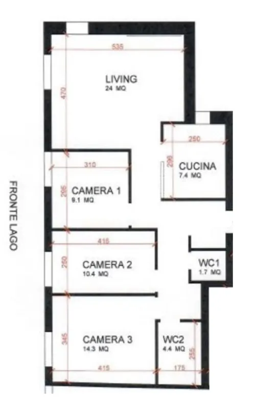 APPARTAMENTO 4.5 LOCALI CON VISTA LAGO - RENT TO BUY, foto 9