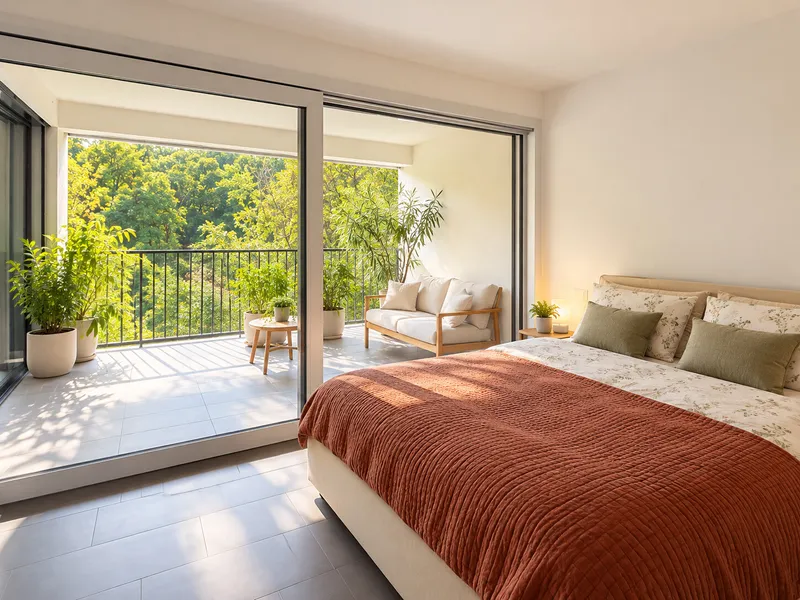 MODERNO 2.5 LOCALI CON TERRAZZA E VISTA SUL VERDE, Foto 5