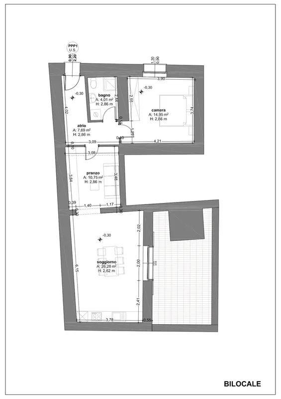 AMPIO E MODERNO 2.5 LOCALI CON CORTILE PRIVATO, photo 8