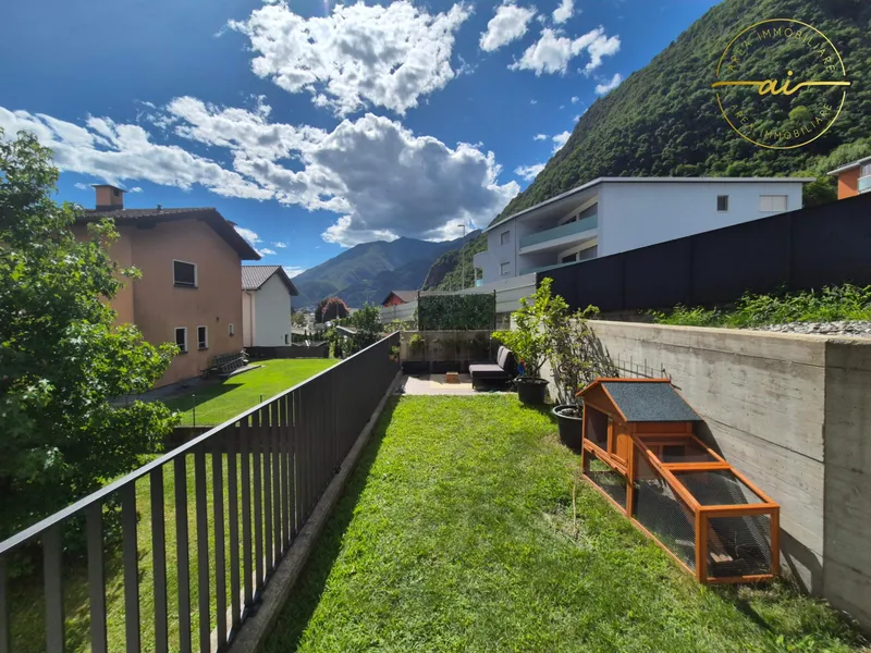MODERNO APPARTAMENTO 3.5 LOCALI CON GIARDINO A LUMINO, foto 6