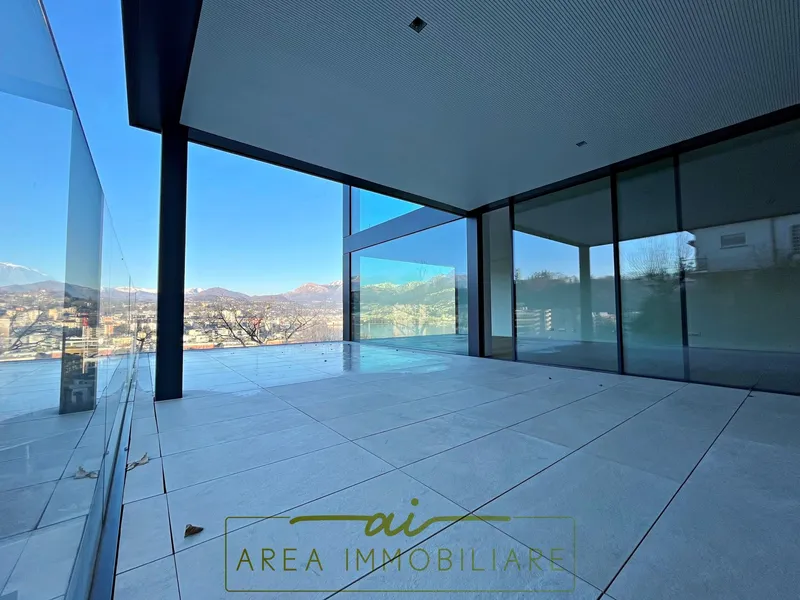 NUOVO ATTICO DI 4.5 LOCALI CON VISTA LAGO A PARADISO, Foto 9