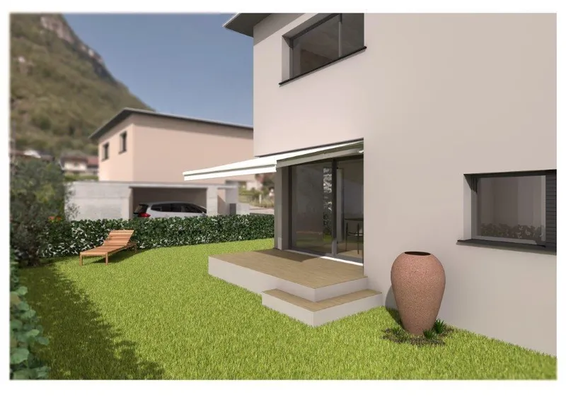 VILLETTA UNIFAMILIARE CON GIARDINO E VISTA APERTA, photo 2