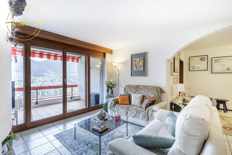 APPARTAMENTO 4.5 LOCALI CON TERRAZZE E VISTA LAGO – PORZA, photo 6