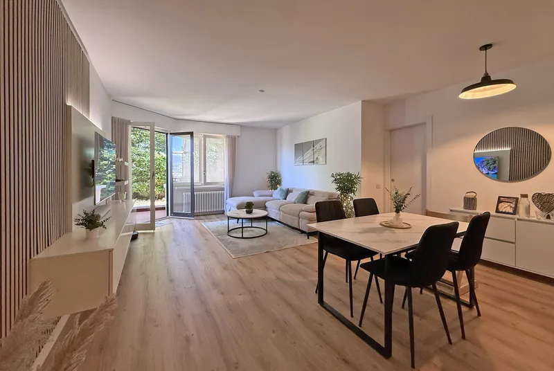 BELLISSIMO 3.5 LOCALI INTERAMENTE RINOVATO A LUGANO SUD, foto 1