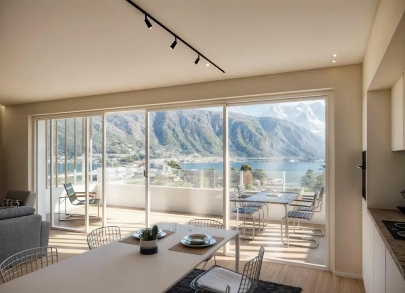 NUOVI MODERNI 4.5 LOCALI CON GIARDINO E VISTA LAGO A MELIDE, photo 1