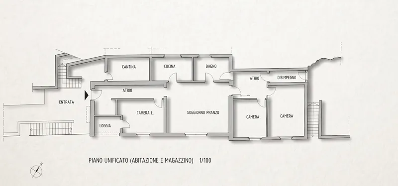 CASA 4.5 LOCALI DA RINNOVARE CON AMPIO TERRENO AD ARANNO, foto 11