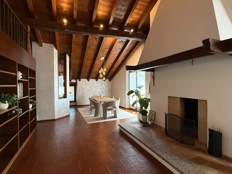 AFFITTASI ATTICO 5.5 LOCALI DI CHARME ARREDATO A MAGLIASO, foto 3