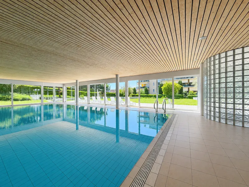 MODERNO 3.5 CON 2 GIARDINI, PISCINA E PALESTRA A PREGASSONA, foto 2
