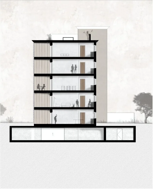 4.5 DI LUSSO CON ROOFTOP E PISCINA PRIVATI A PREGASSONA, foto 9