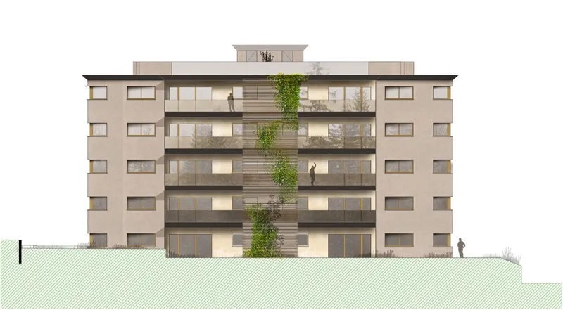 4.5 DI LUSSO CON ROOFTOP E PISCINA PRIVATI A PREGASSONA, foto 10
