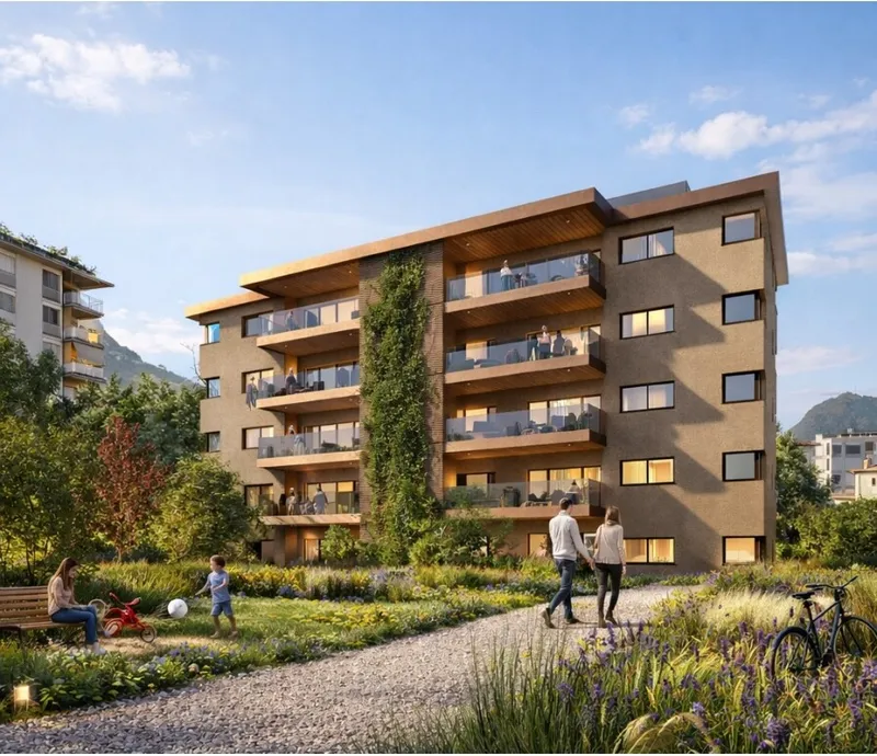 NUOVO 4.5 LOCALI DI ALTISSIMO STANDING A PREGASSONA, foto 4