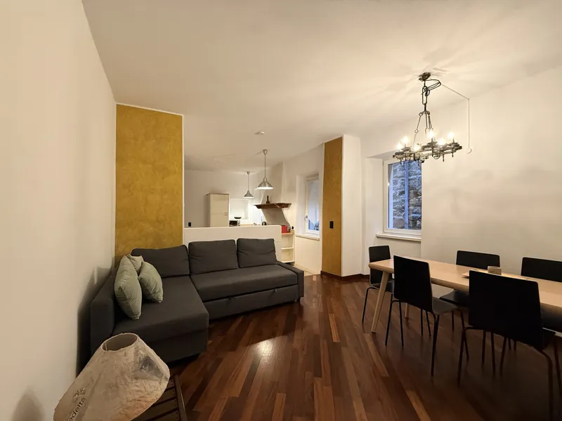 AFFITTASI ESCLUSIVO 4 LOCALI IN PALAZZO STORICO A MORCOTE, foto 1