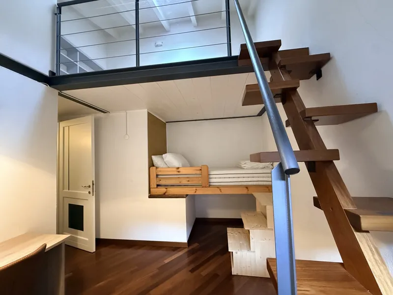 AFFITTASI ESCLUSIVO 4 LOCALI IN PALAZZO STORICO A MORCOTE, foto 5