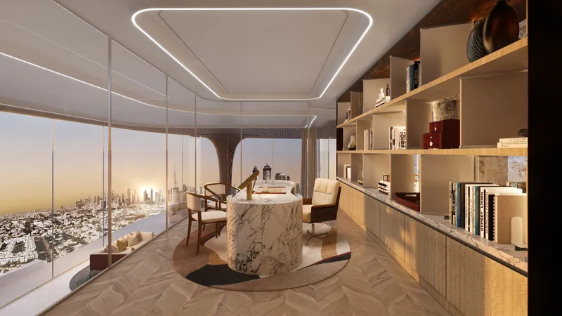 SKY VILLA 4.5 LOCALI | CASA AHS – DUBAI WATER CANAL, photo 3