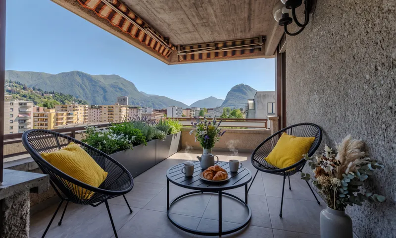 5.5 LOCALI DI 160 MQ CON VISTA APERTA A LUGANO CENTRALE, Foto 1