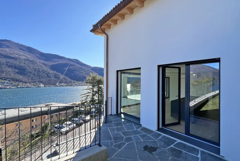 MAGNIFICA VILLA 7.5 LOCALI CON VISTA DA SOGNO A VICO MORCOTE, foto 1
