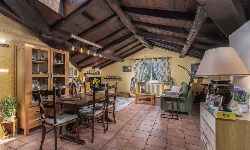 GRANDE 3.5 LOCALI CON TERRAZZA E VISTA APERTA IN CAPRIASCA, Foto 1