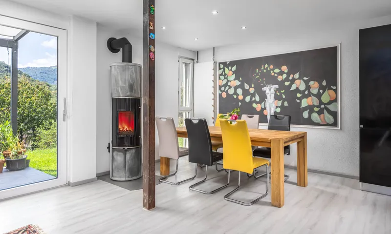 CASA A SCHIERA DI 4.5 LOCALI CON GIARDINO A PONTE CAPRIASCA, foto 4