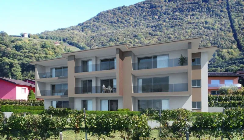 LUMINOSO 4.5 LOCALI CON BALCONE E VISTA APERTA A BELLINZONA, foto 9