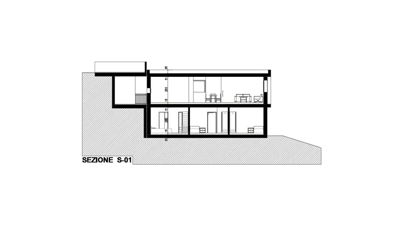 PROGETTO APPROVATO PER MODERNA VILLA DI 4.5 LOCALI A GNOSCA, foto 5