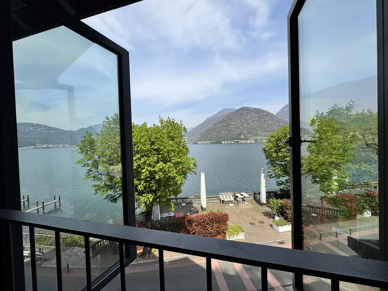 AFFITTASI ATTICO 3.5 ARREDATO CON TERRAZZA A RIVA SAN VITALE, foto 3