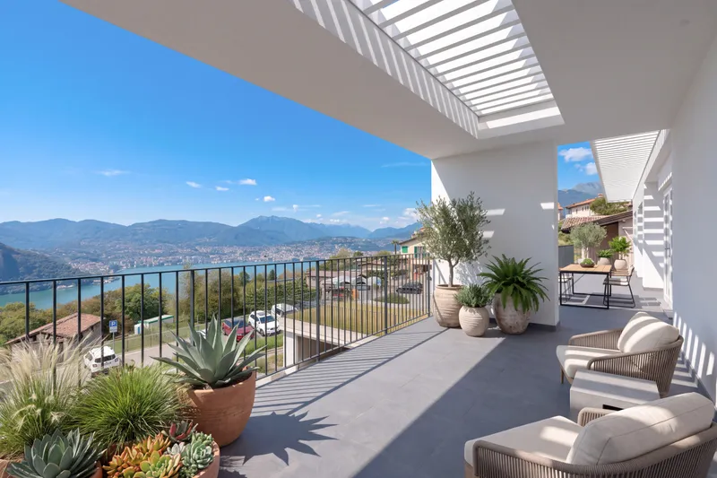 ESCLUSIVA E SPLENDIDA VILLA VISTA LAGO 6.5 LOCALI A PUGERNA, foto 2
